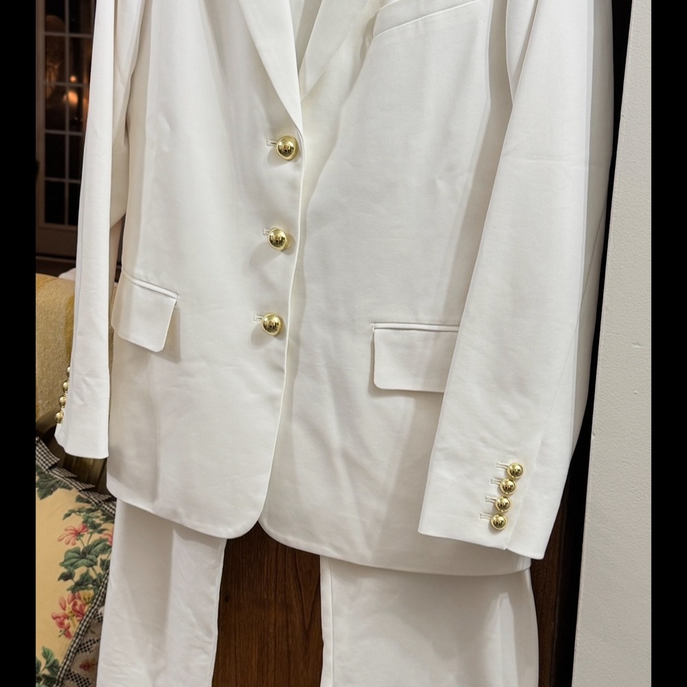 Lilly Pulitzer Demaria Stretch Pant + Amryn Blazer (Matching Set!)